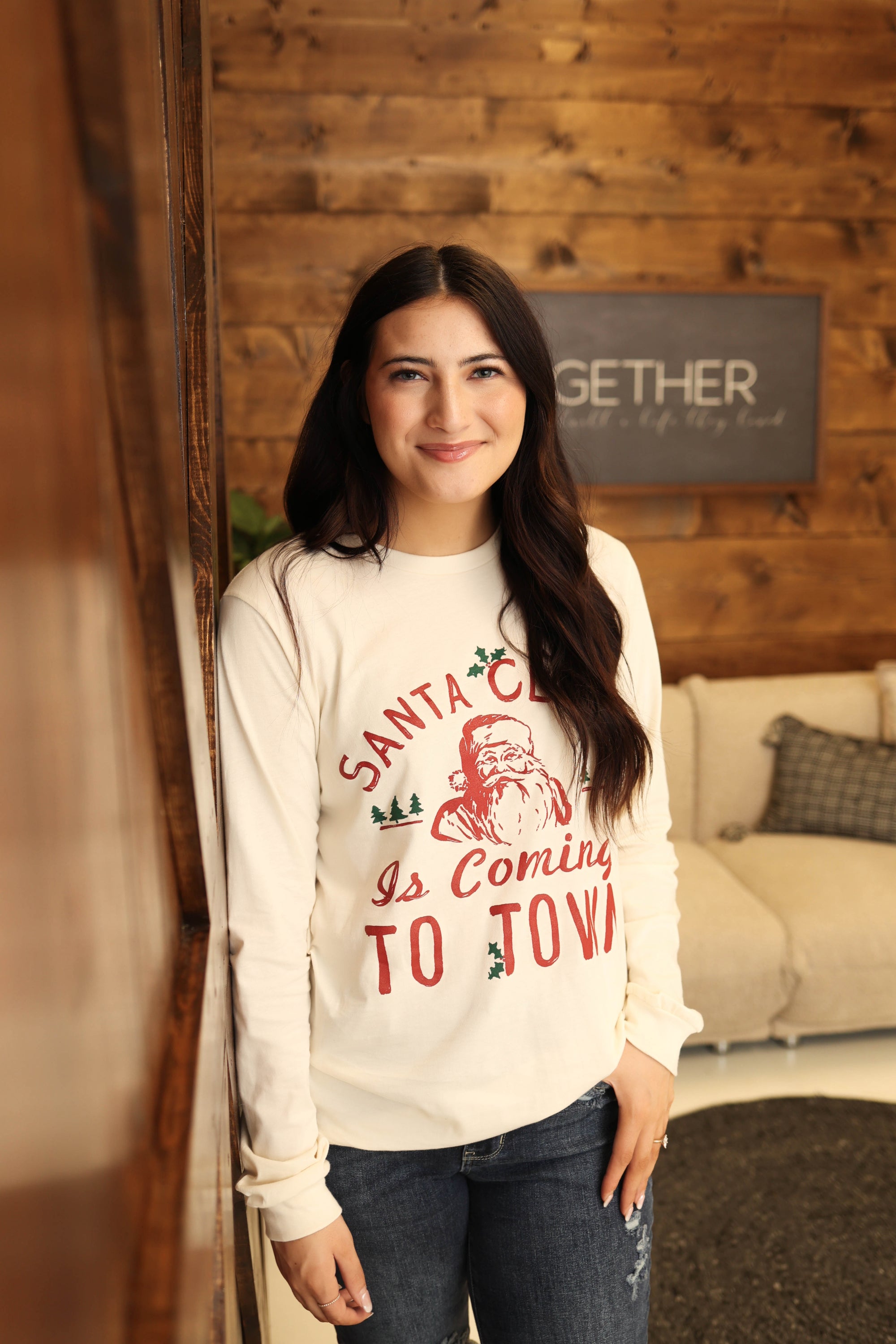Santa Clause is Comin' to Town Long Sleeve