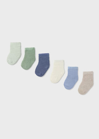 Mayoral Newborn Sock Set - Green