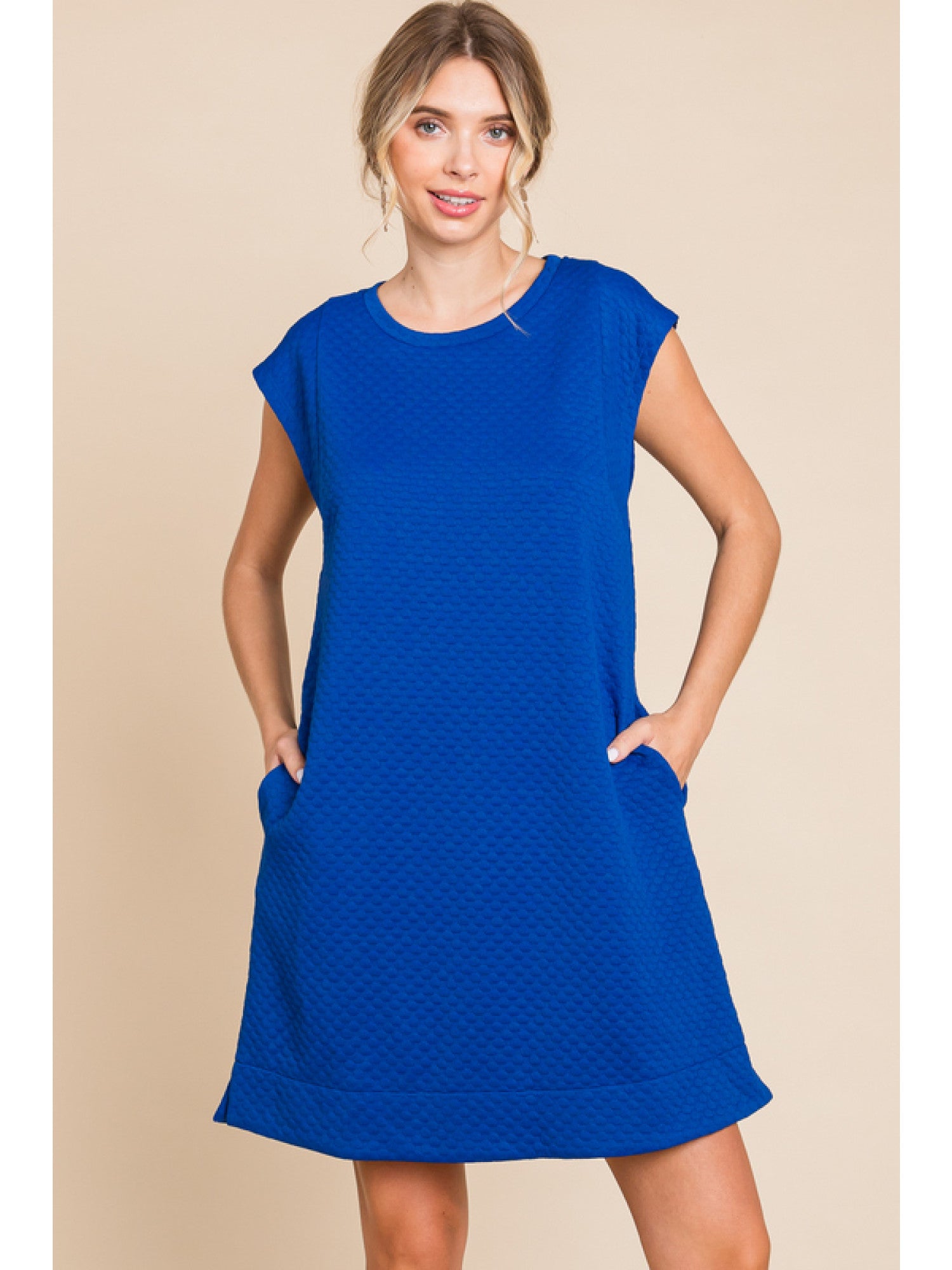 Amy Dress in Royal Blue