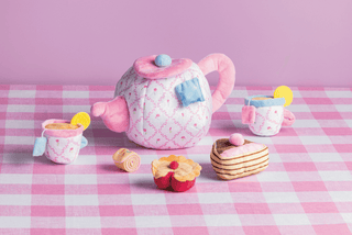 Mud Pie Plush Tea Party Set