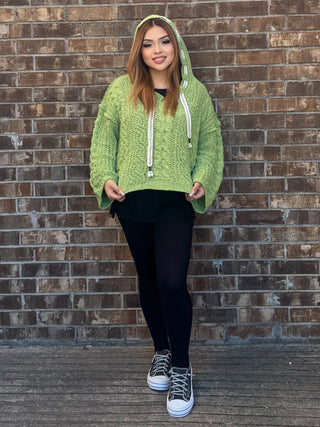 Cute and Cozy Sweater in Green