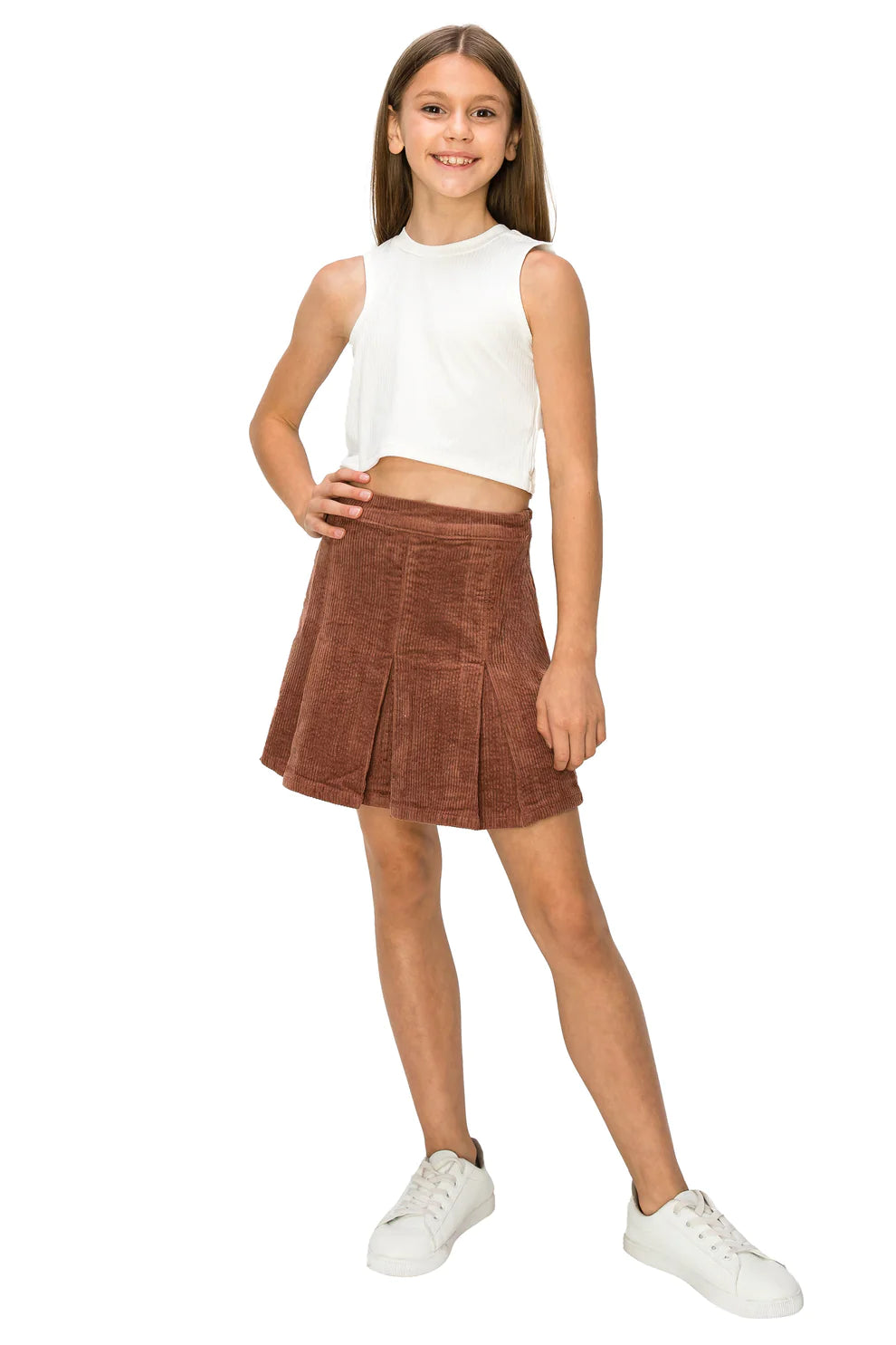 Mandy Corduroy Girls Skirt