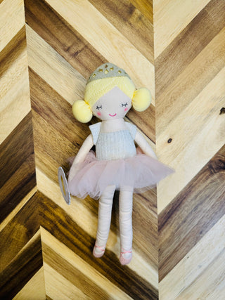 MudPie Plush Ballerina Dolls