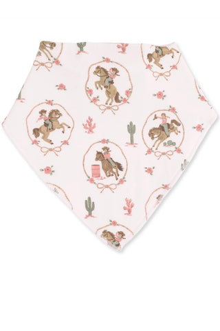 Infants: Angel Dear Cowgirl Cameos Bandana Bib