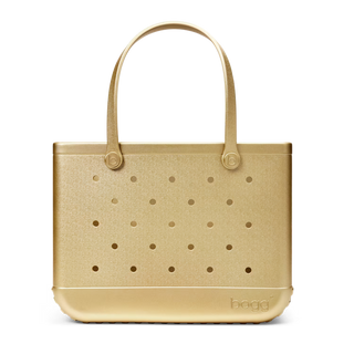Bogg Bag: Metallic Goldie Baby Tote Bag