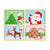 Mud Pie Christmas 4-in-1 Puzzle Set