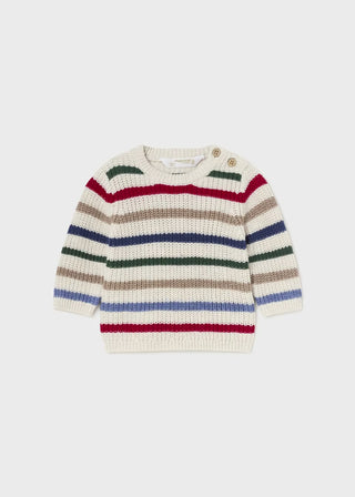 Mayoral Colorful Striped Sweater