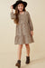 Hayden Girls Long Sleeve Tiered Mini Dress