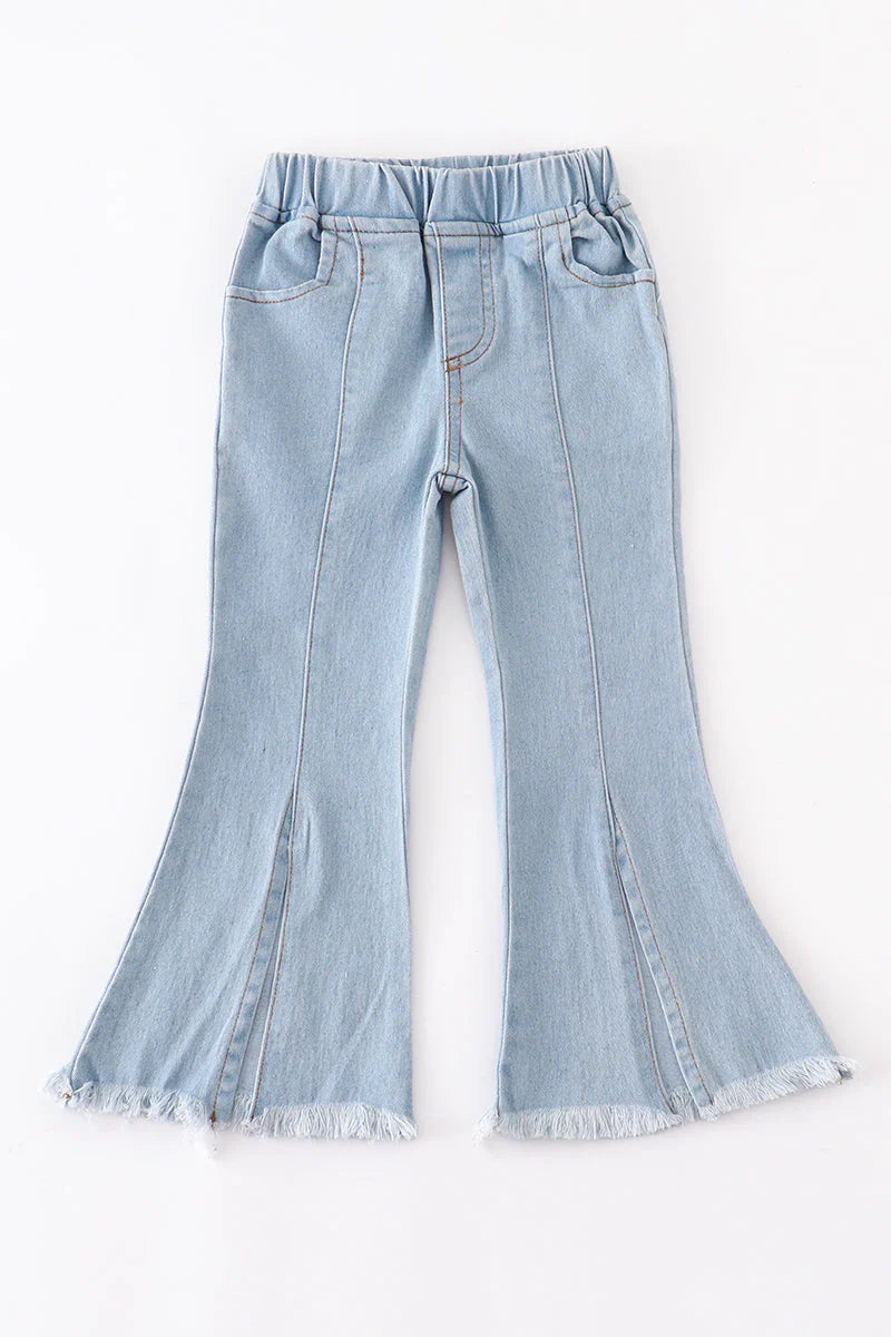 Amelia Open Front Denim Jeans