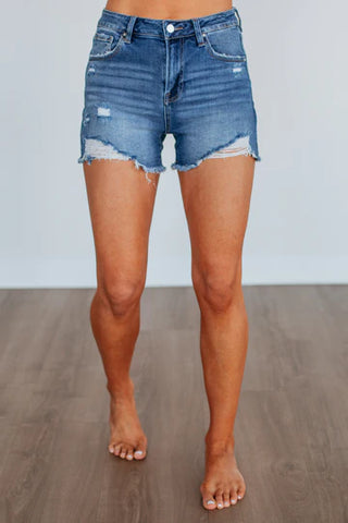 Risen Blue Skies Cutoffs Shorts