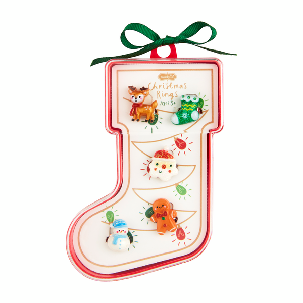 MudPie Stocking and Tree Ring Gift Set