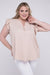 Curvy Woven Wool Ruffled Sleeve High-Low Top (4 Color Options)- ONLINE ONLY