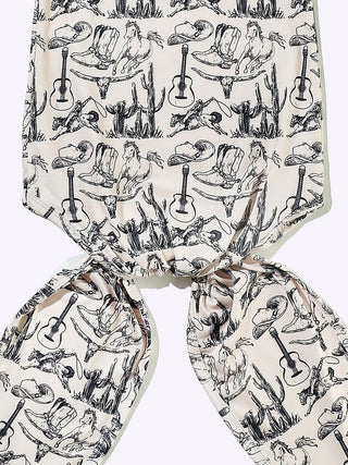 Infant: Wild West Knotted Gown