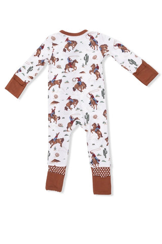 Infant: Angel Dear Convertible Romper Buckaroo Western