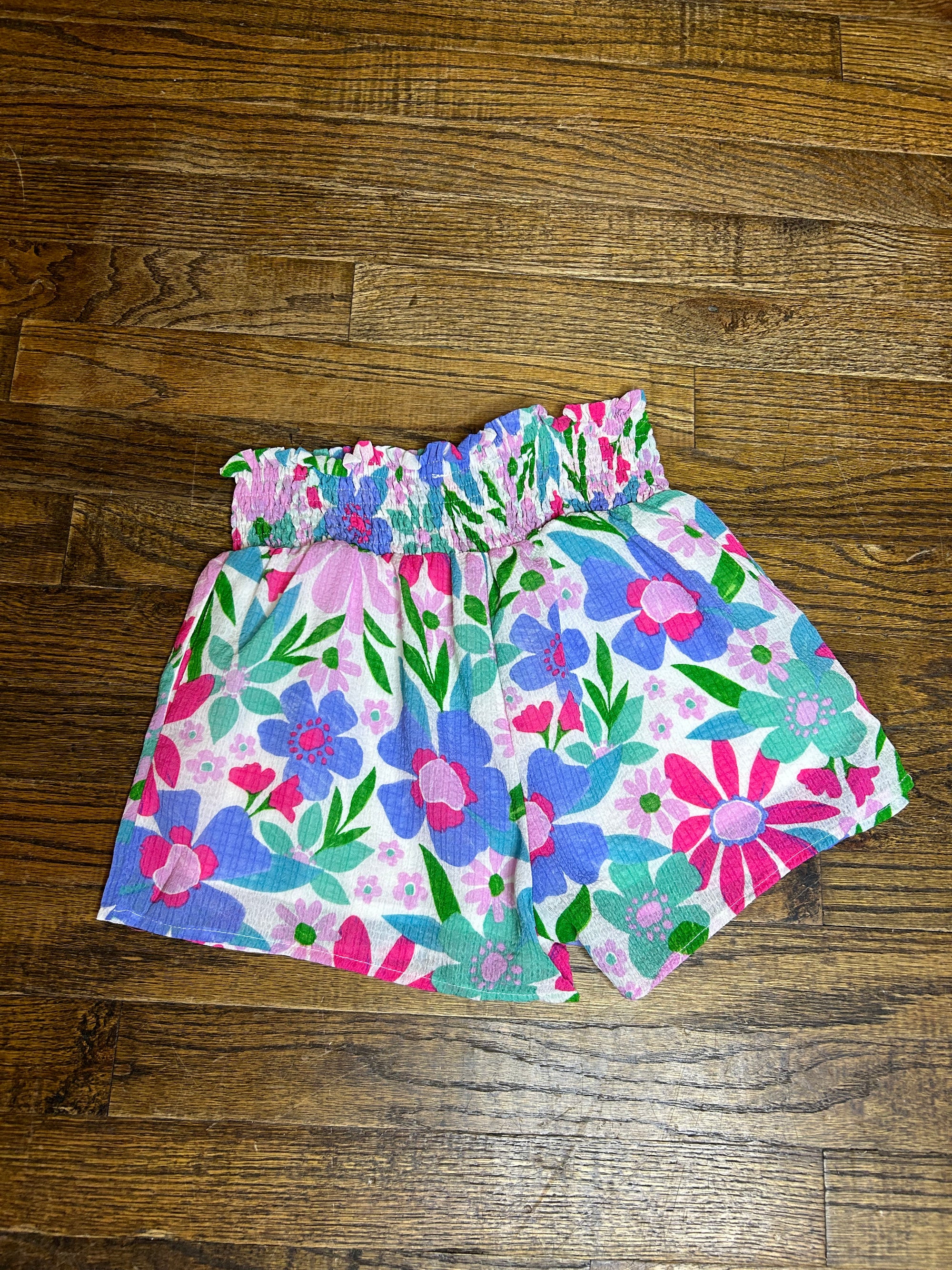 Pastel Floral Girl Shorts