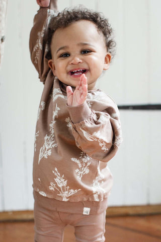 Infant Wild Flower Sweatshirt & Pants Set