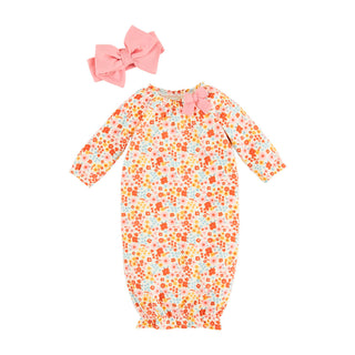 Mud Pie Fall Floral Gown