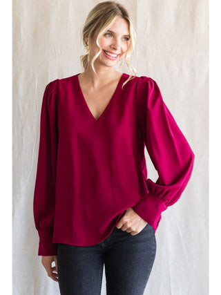 Demeter Peasant Sleeve Top