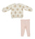 Angel Dear French Terry Beige Dot Sweatshirt 2pc