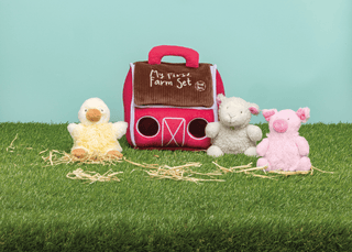 Mud Pie Plush My Farm Set