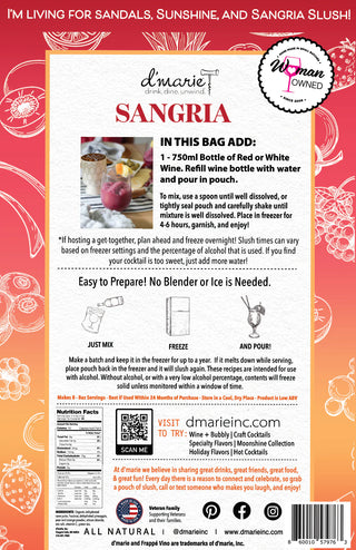 Sangria - Ready-To-Freeze Wine Cocktail