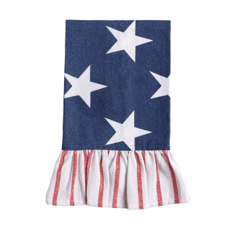 Mud Pie Stars American Hand Towel