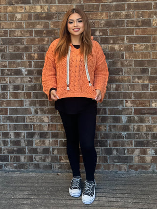 Cute and Cozy Sweater in Orange