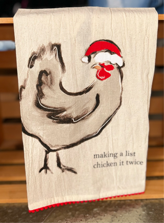 On The Farm Christmas Towels