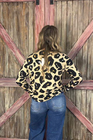 Girls showing the back of the top. 