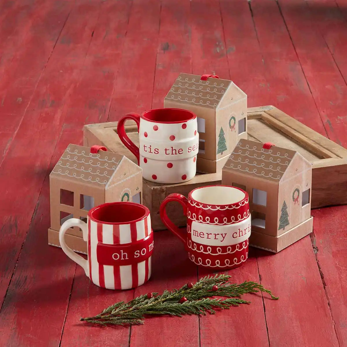 Mud Pie Gingerbread House Mug