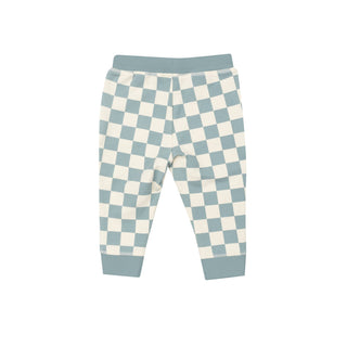 Angel Dear 2pc Blue Checkered Set