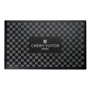Black Checker Chewy Vuiton Placemat