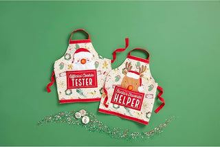 Kids Christmas Light Up Apron By MudPie