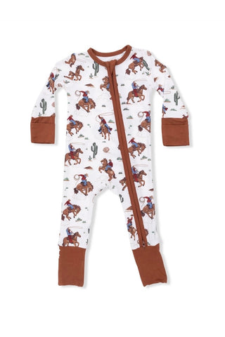 Infant: Angel Dear Convertible Romper Buckaroo Western