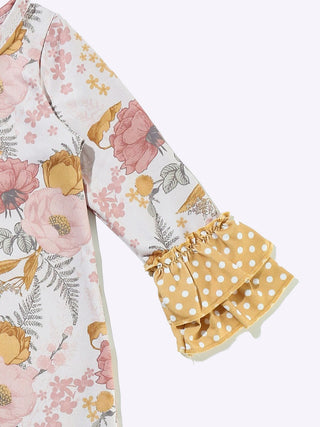 Girls: Rustic Floral Dress