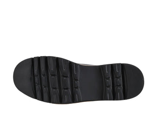 Corky’s Hey Girl Make The Cut Slingback Loafer Sandal in Black Patent