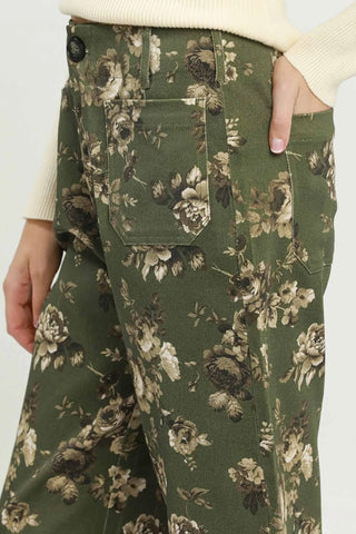 Bloomin’ Fabulous Pants in Olive