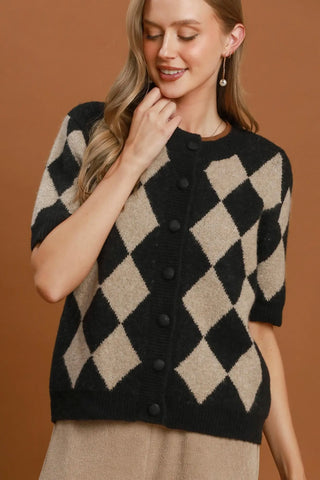 Darling Diamond Sweater