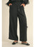 Black Chic Bow Accent Pants