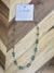Simply Noelle Necklace in Turquoise and Gold