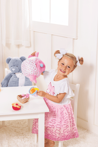 Mud Pie Plush Tea Party Set