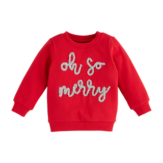 Mud Pie Oh So Merry Toddler Sweatshirt