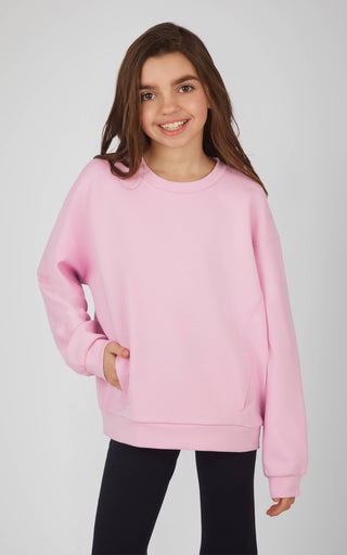 Girl wearing hoodie.