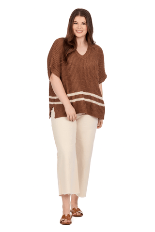 Mud Pie Theo  Sweater In Brown