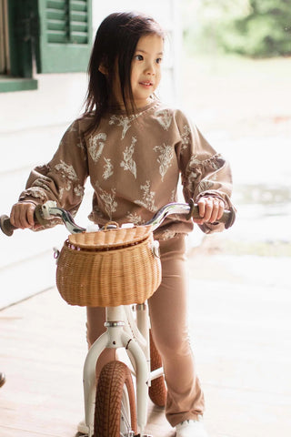 Little Wild Fower Sweatshirt & Pants Set’