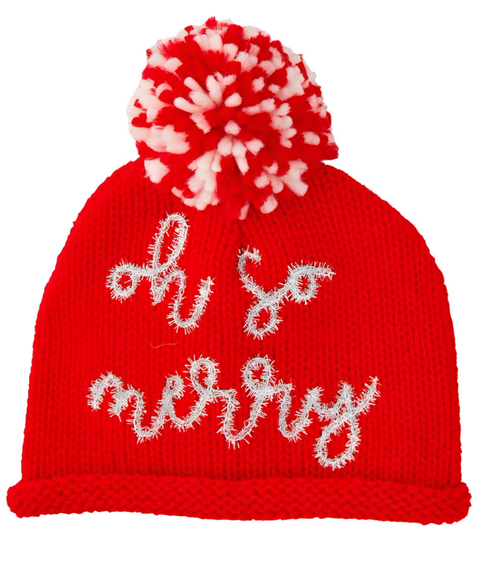 Mud Pie Oh So Merry Knit Toddler Hat