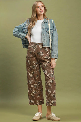 Bloomin’ Fabulous Pants in Brown