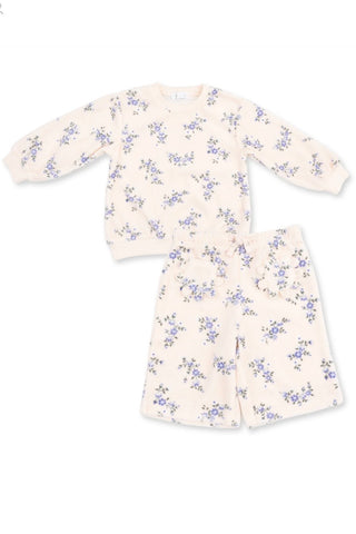 Infants: Angel Dear Oversized Sweatshirt and Wide Leg Pant Set