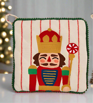 Mud Pie Nutcracker Pot Holder