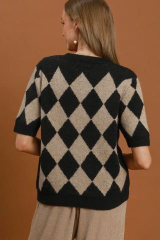 Darling Diamond Sweater